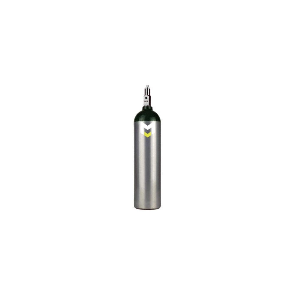MERET PRODUCTS MDCYLT-W MD Medical Oxygen Cylinder,406 L 19MM99