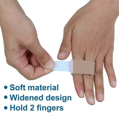 Pexmen 1/2/5/10Pcs Buddy Tape Finger Straps With Padded No-Slip Hook and Loop