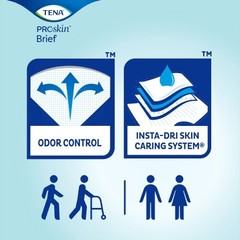 Unisex Adult Incontinence Brief TENA ProSkin™ Ultra Large Disposable Heavy Absor