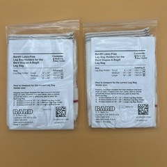 Bard Latex-free Leg Bag Holder #150131 Size Large 16″-26″ Lot of 2