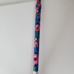 T Handle Fashion Cane Hawaiian Floral 250 LB Walgreens Adjust Height New
