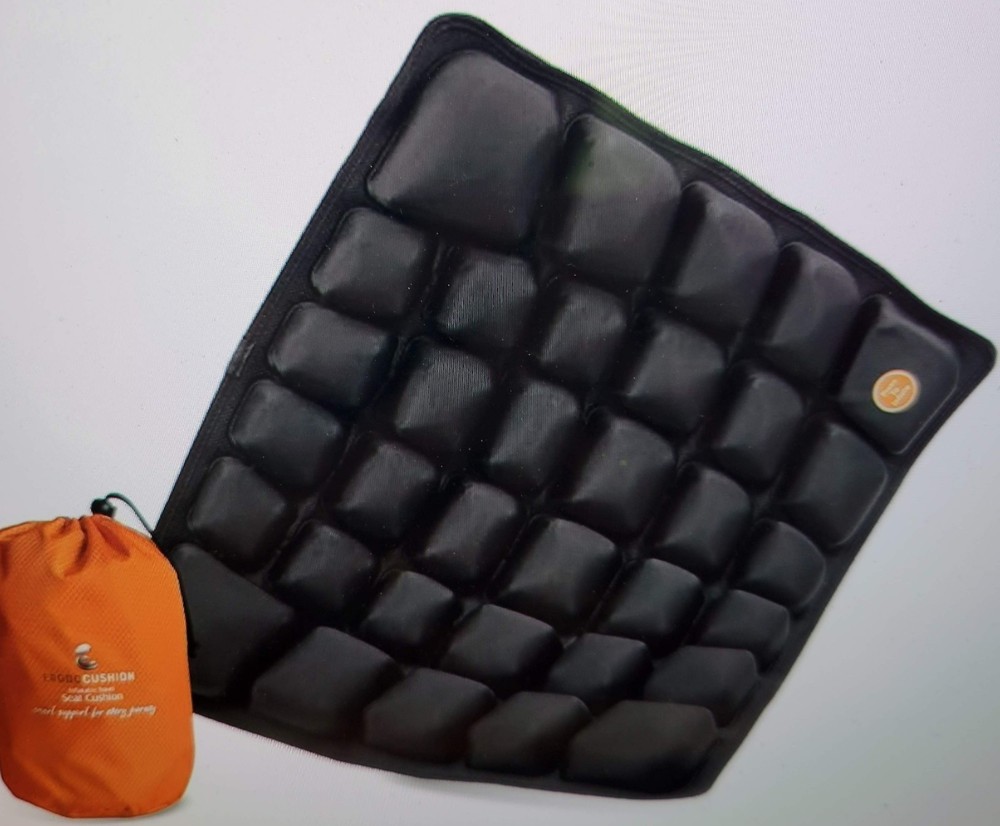 ERGOOCUSHION Inflatable Seat Cushion ECSC01BK