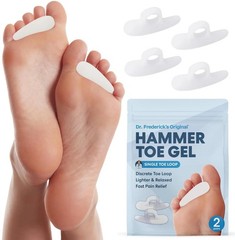 Dr. Fredericks Original Hammer Toe Corrector Gels – 2 Pairs – All-day Relief …