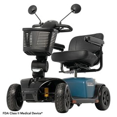Pride Victory® 10 Platinum- SC710PLA- 4-Wheel EZ Turn Full Size Mobility Scooter