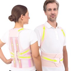 Posture Corrector for Women and Men, Back Brace Small, Pink