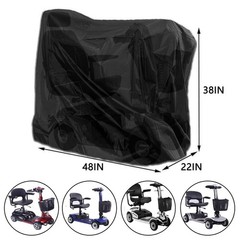 Mobility Scooter Storage Cover, 420D Scooter Cover with Windproof Buckles