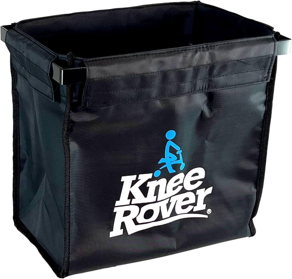 Large Capacity Knee Rover Basket Attachment – Secure Storage for Mobility Walker