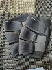 Bodyprox Calf Support Brace 2 Pack Adjustable Shin Splint Compression Wraps