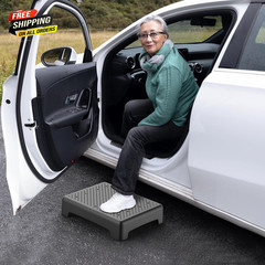 Mobility Step Stool for Adults & Seniors – Non-Slip Platform, Black 👌