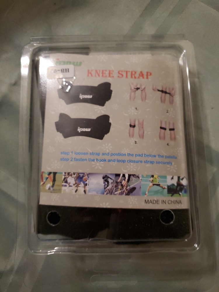 IPOW 2 Pack Knee Pain Relief & Patella Stabilizer Knee Strap Brace NEW