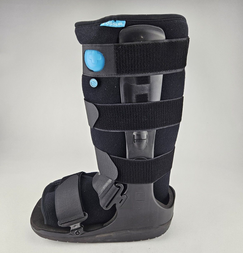 Ossur Black Formfit Walker Air Boot Large Hook and Loop Strap for Either Foot
