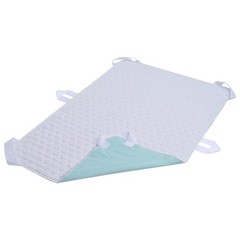 Incontinence Positioning Bed Pad Washable Transfer 6 Handles 34×52″ Elderly