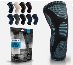 POWERLIX KNEE COMPRESSION SLEEVE – BEST KNEE BRACE FOR KNEE PAIN