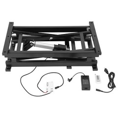 29.92*16.54*7.87in 24V Black Electric Scissor Lift Table For Material Handling