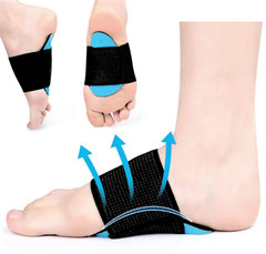 PAIR FOOT ARCH SUPPORT FLAT FEET FALLEN ARCH PLANTAR FASCIITIS INSOLE HEEL PAIN