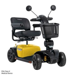 Pride Victory® 10 Platinum- SC710PLA- 4-Wheel EZ Turn Full Size Mobility Scooter