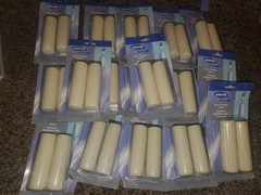 Easy Utensil Grips, Oversized Vinyl Covered Mobility Elder Care Lot Of 17