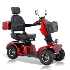 500W 4 Wheel Mobility Scooters 48V 20Ah 31 miles 10mph 330lbs for Adult Senior