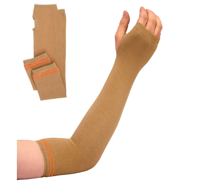 Large 2 PAIR Arm Sleeves Protective Skin Cover for IV Wounds and Gardening 11″
