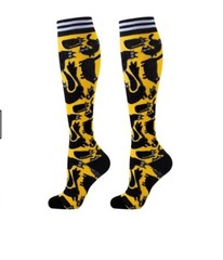 5 Pairs Compression Socks – Cat Design for Nurses, Sports & Everyday
