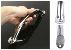 4X Stainless Steel Marine Grab Handle Polished 9″ Marine Boat Oval Tube Handrail