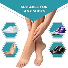 Metatarsal Pads 4 Pcs for Rapid Pain Relief -Soft Sole Soft Gel Ball.