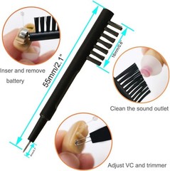 Reusable Cleaning Tools for Hearing Aids & Earbuds – 8 Essential Pieces Included