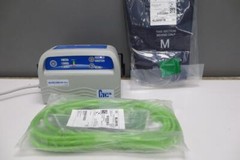 (NEW) VP500DM DVT VasoPress Supreme Mini Pump w/ VP501M Medium Calf Garment 18″