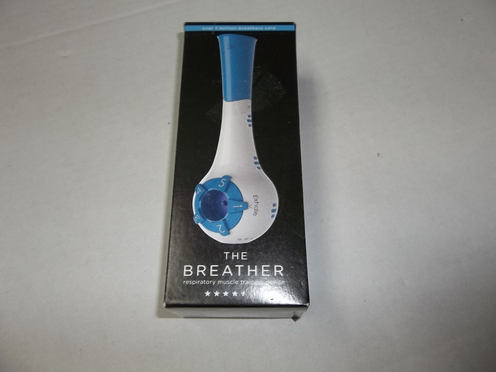 PN Medical The Breather Blue Respiratory Muscle Trainer Device