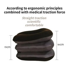 Cervical Neck Traction Device Collar Brace Support Pain Relief Stretcher Therapy