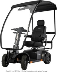 Hard Top Canopy for Pride Pursuit 2 – Scooter NOT Included