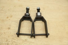 PAIR Caster Forks for Quickie Pulse 6 / 5 Q500M Q300M Zippie ZM-310 Power Chairs