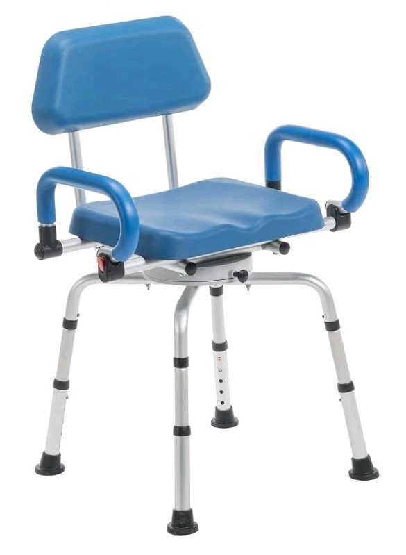 Journey SoftSecure 360 Degree Rotating Shower Chair – Shower Seat with Adjust…