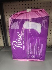 Poise Ultimate Incontinence Pads for Women – Long, 48 Count