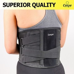 Lower Back Support Brace Adjustable Work Lumbar Belt for Pain Relief Men Women