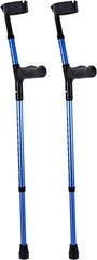 Forearm Crutches for Adults, 11-Level Height Adjustable Walking Crutches with 4-