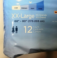 Two New 12 Count Packs ATTENDS Adult Bariatric Incontinence Underwear XX-Large