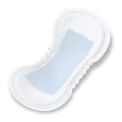 Medline ContourPlus Bladder Control Pads, Ultimate Absorbency, 8 x 17 Inches, Ba