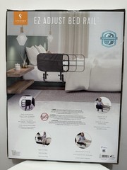 Stander EZ Adjustable Senior Bed Rail and Bed Assist Grab Bar for Elderly Adults