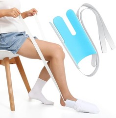 Terry Cloth Sock Aid & Adjustable Pants Helper for Elderly – Regain Independence