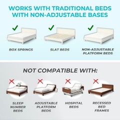 Stander EZ Adjust Bed Rail, Adjustable Senior Bedrail and Safety Assist Railing