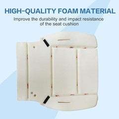 Driver or Passenger Bottom Foam Seat Cushion Replacement Compatible with