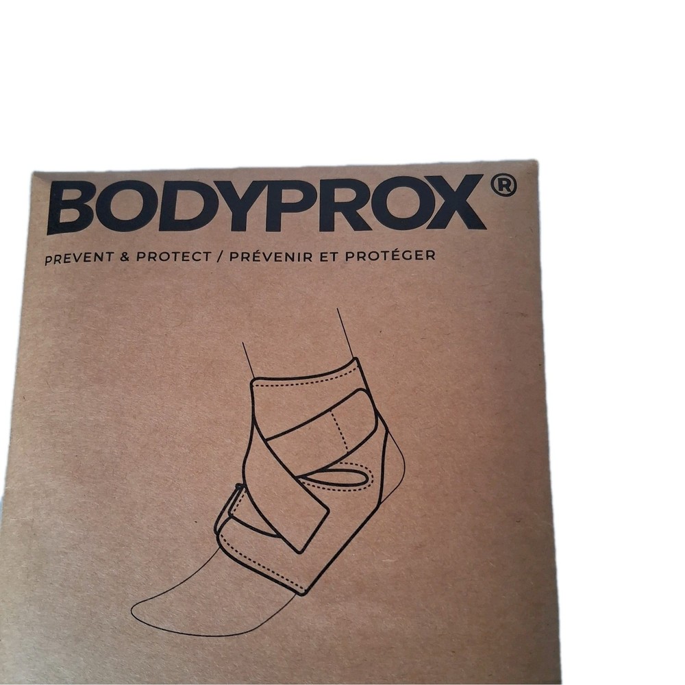 BODYPROX Ankle Support Brace Breathable Neoprene Sleeve Adjustable VBall Gymnast
