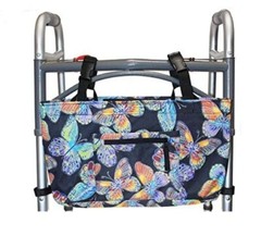 NEW RMS Water Resistant Tote Bag for Walker, Rollator or Scooter (Palm Leaves)