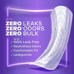 Always Discreet Adult Incontinence Pads for Women, Extra Heavy Absorbency, 66 Ct