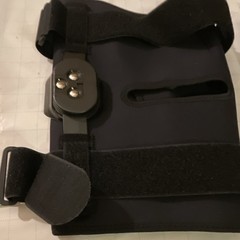 New ComfortlandCK-111-5 Hinged Knee Brace XLarge Adjustable Black Stabilization