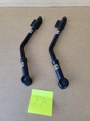 Invacare Prospin X4 Wheelchair ANTI Tips W MOUNTING BRACKET TIPPERS Wheelie Bars