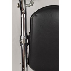 Invacare T94HC-3778 Adjustable Clip-On Footrests Pair Chrome For Wheelchair