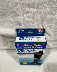 Compression Socks Anti-Fatigue Miracle Socks Reduce Swelling Black S/M