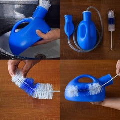2000ml Portable Urinal for Men, Large Capacity Bedside Urinal with Lid & Tubi…